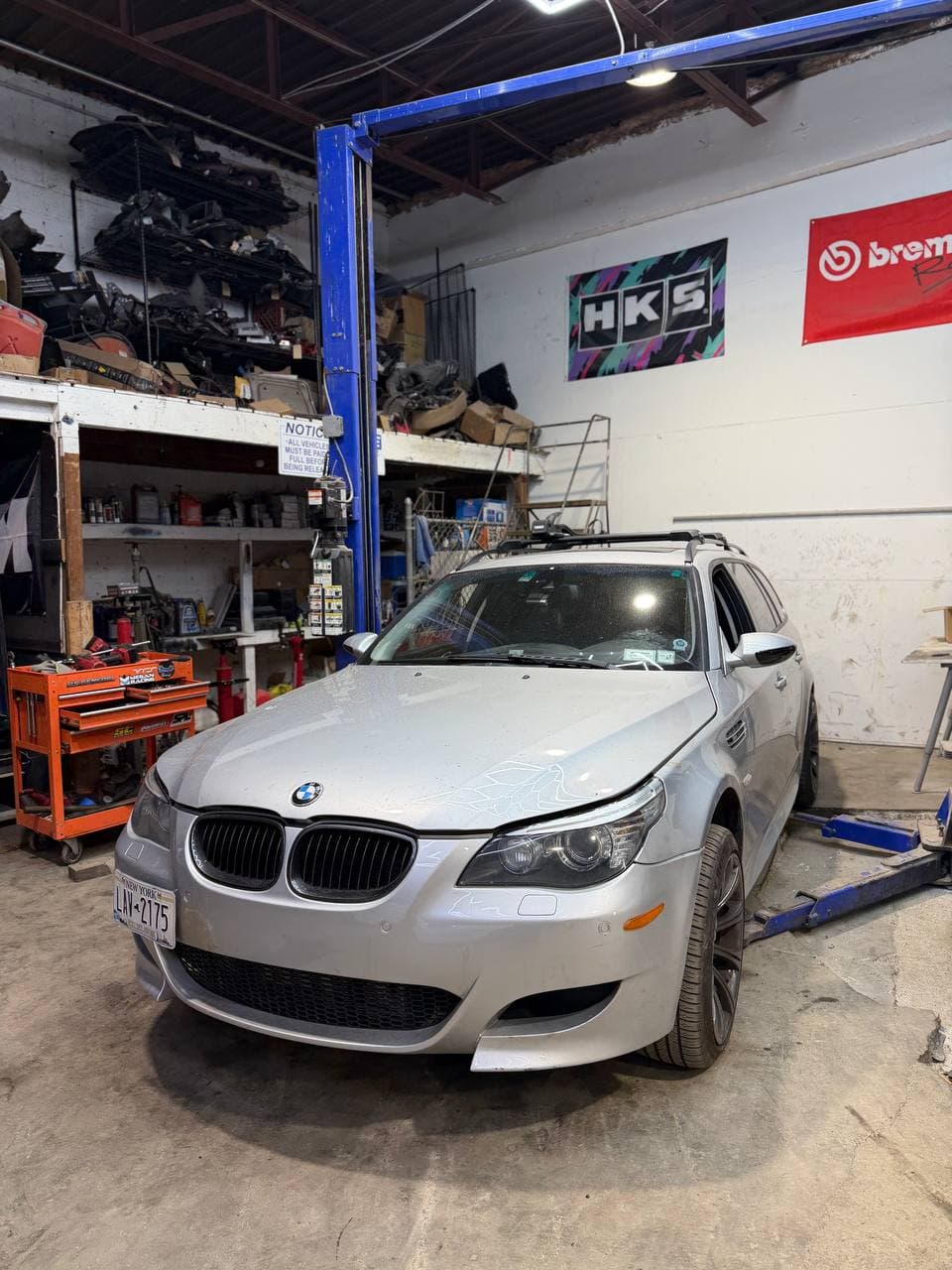 BMW 5 Series collision repair